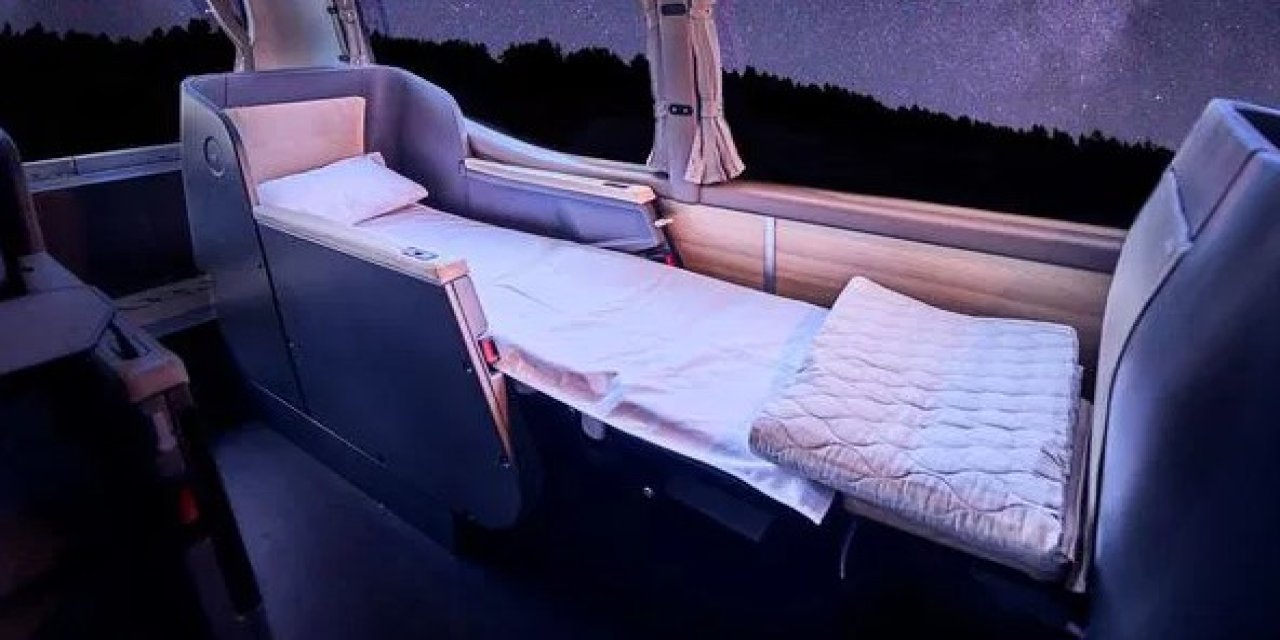 Uçak korkusu olanlara yeni alternatif! Yataklı otobüsler geliyor