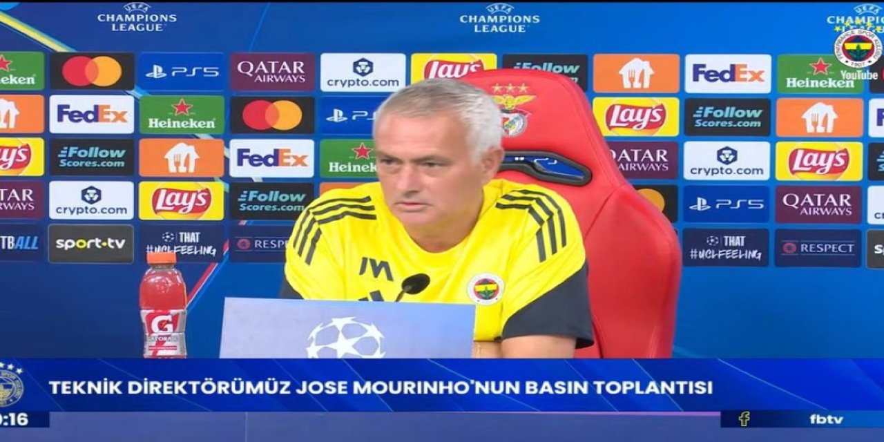 Jose Mourinho'dan Ali Koç'a sert eleştiri