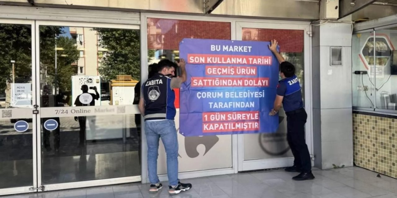 Daha önce de uyarı alan ünlü market zinciri suçüstü yakalandı! Kapısına yazı asılarak ifşa da edildi