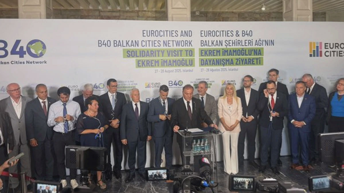 İmamoğlu'nu ziyaret etmek isteyen Avrupalı belediye başkanlarına izin verilmedi