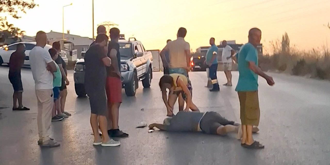 Motosiklet ile otomobil çarpıştı: 1 ölü 1 ağır yaralı
