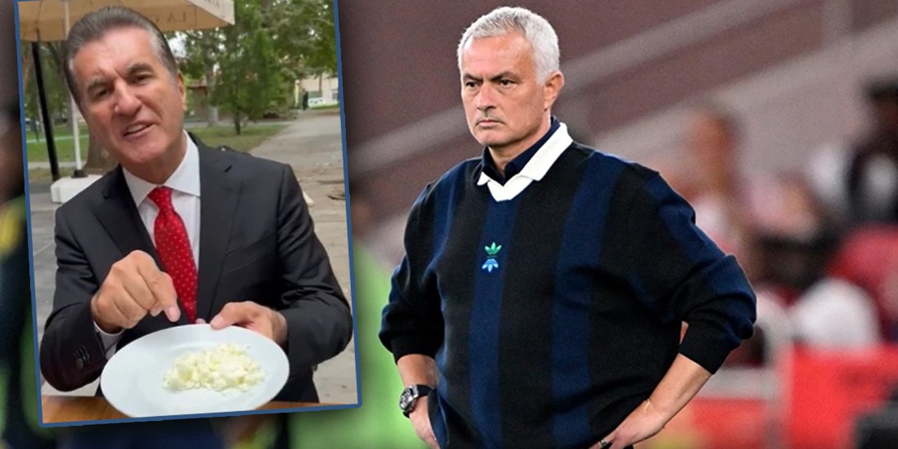 Mustafa Sarıgül'den Jose Mourinho'ya gönderme: "Bu saatten sonra tulum peyniri de yesen hiçbir anlamı yok"
