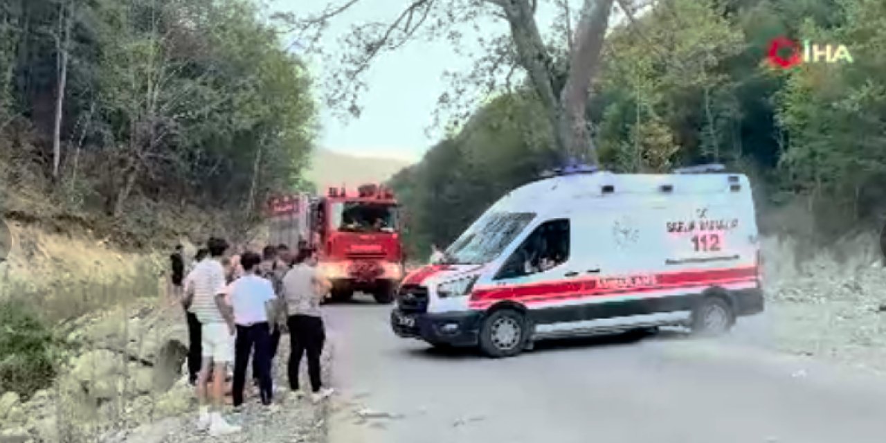 Piknikten dönen aile faciayı yaşadı