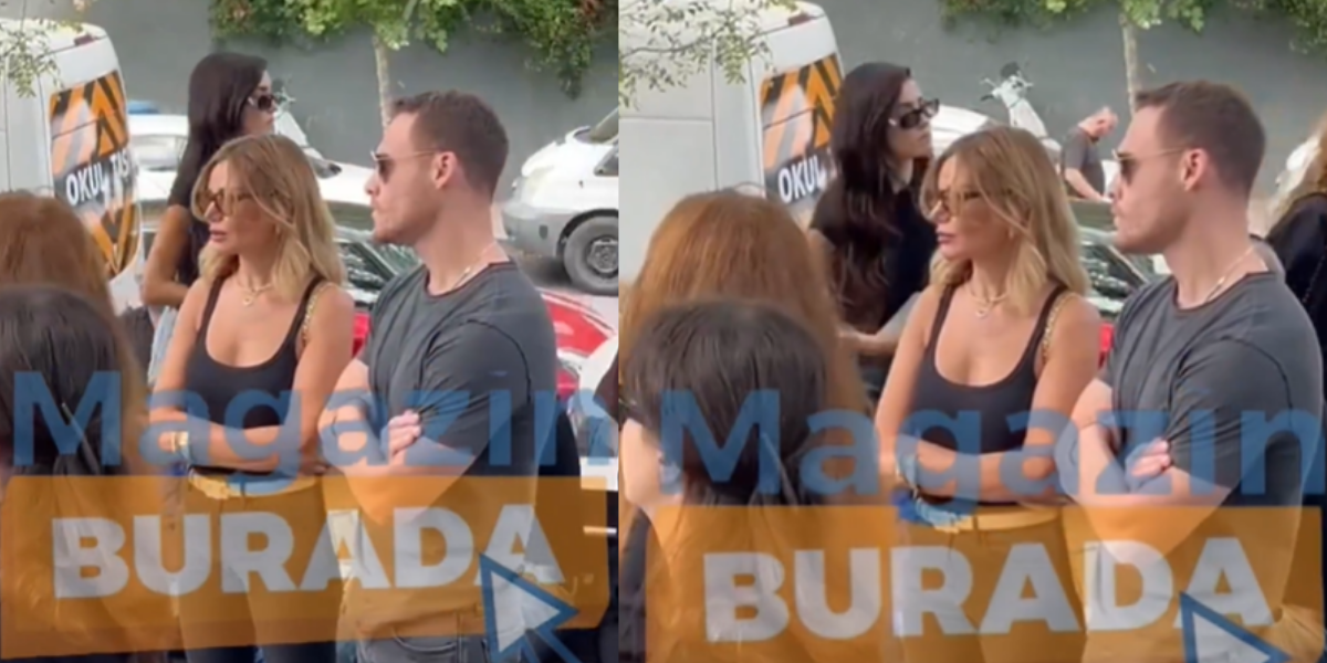 Hande Erçel Hakan Sabancı ile ayrılık sonrası eski aşkı Kerem Bürsin ile aynı ortamda görüntülendi