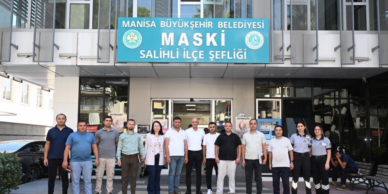 MASKİ’den Salihli’ye altyapı ve içme Suyu yatırımları