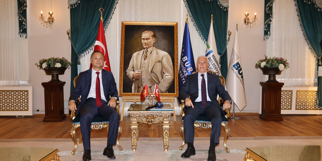 Bursa ile Kırgızistan arasında iş birliği görüşmesi