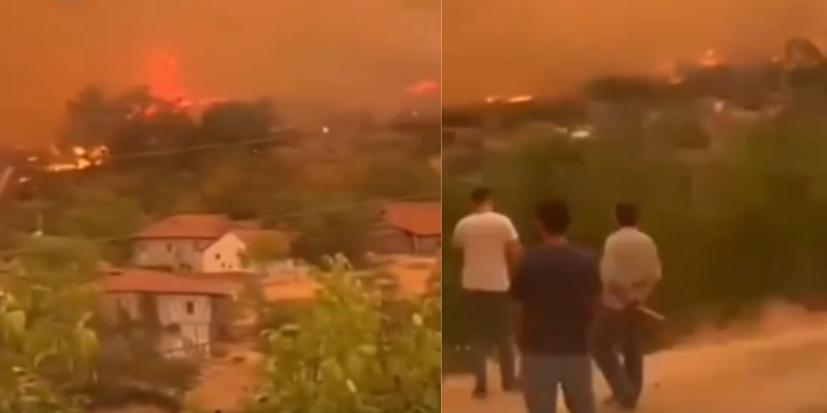 Kastamonu’daki yangın kabusu devam ediyor! Korkunç görüntüler ortaya çıktı