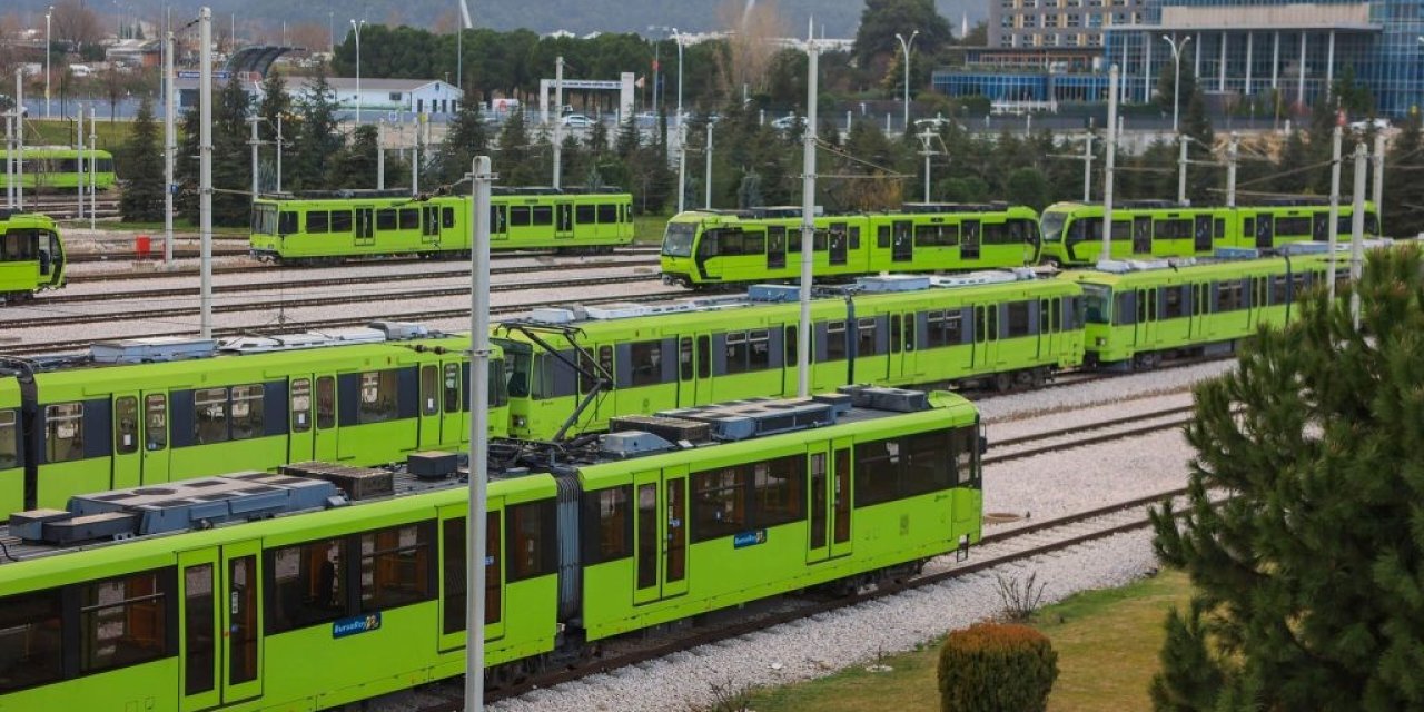 BursaRay’da seferler duruyor! Osmangazi–Kestel hattı kapandı