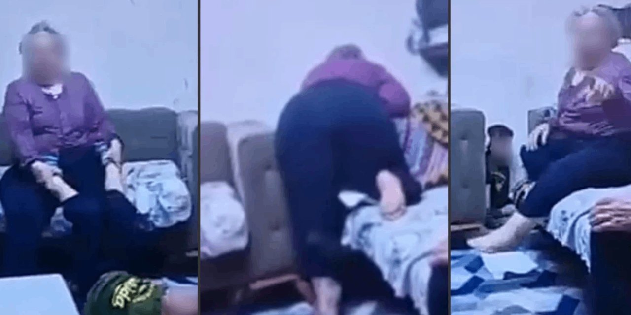 Babaanneden torununa feci şiddet kamerada! Velayet sahibi baba cezaevine girince korkunç manzara ortaya çıktı