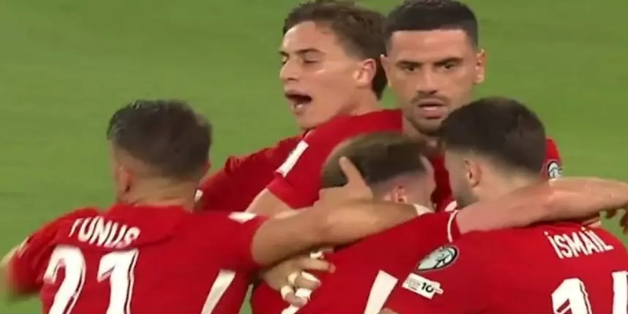 Kerem Aktürkoğlu'nun golü sonrası Yunus Akgün'den şaşırtan hamle