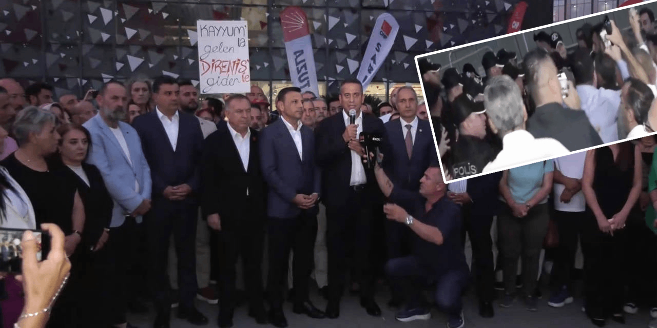 CHP İstanbul İl binasına polis ablukası! Ali Mahir Başarır'dan "Tüm İstanbulluları il binamıza davet ediyoruz" çağrısı