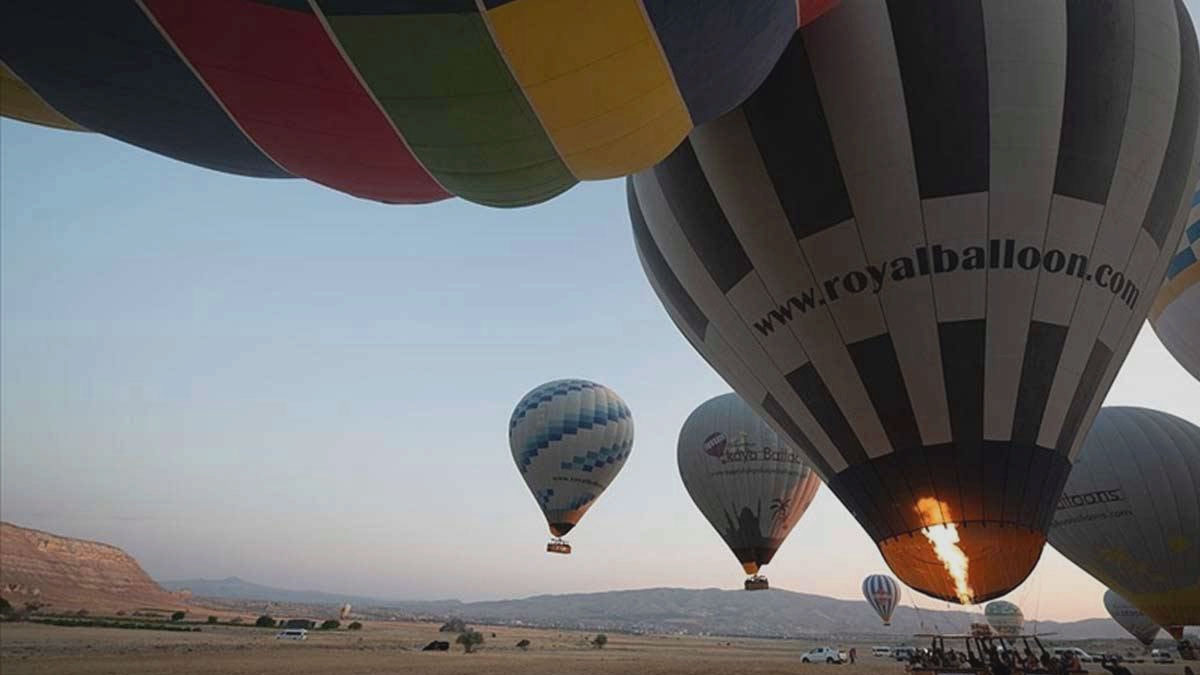 Kapadokya'da balon turları ertelendi