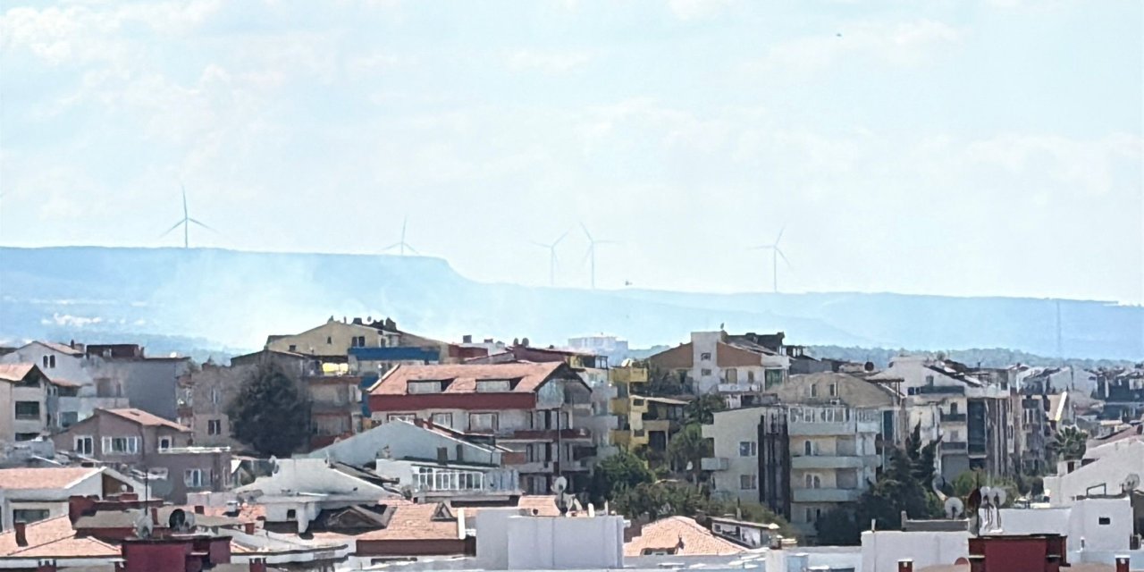 Çanakkale’de orman yangını! İki okul tahliye edildi
