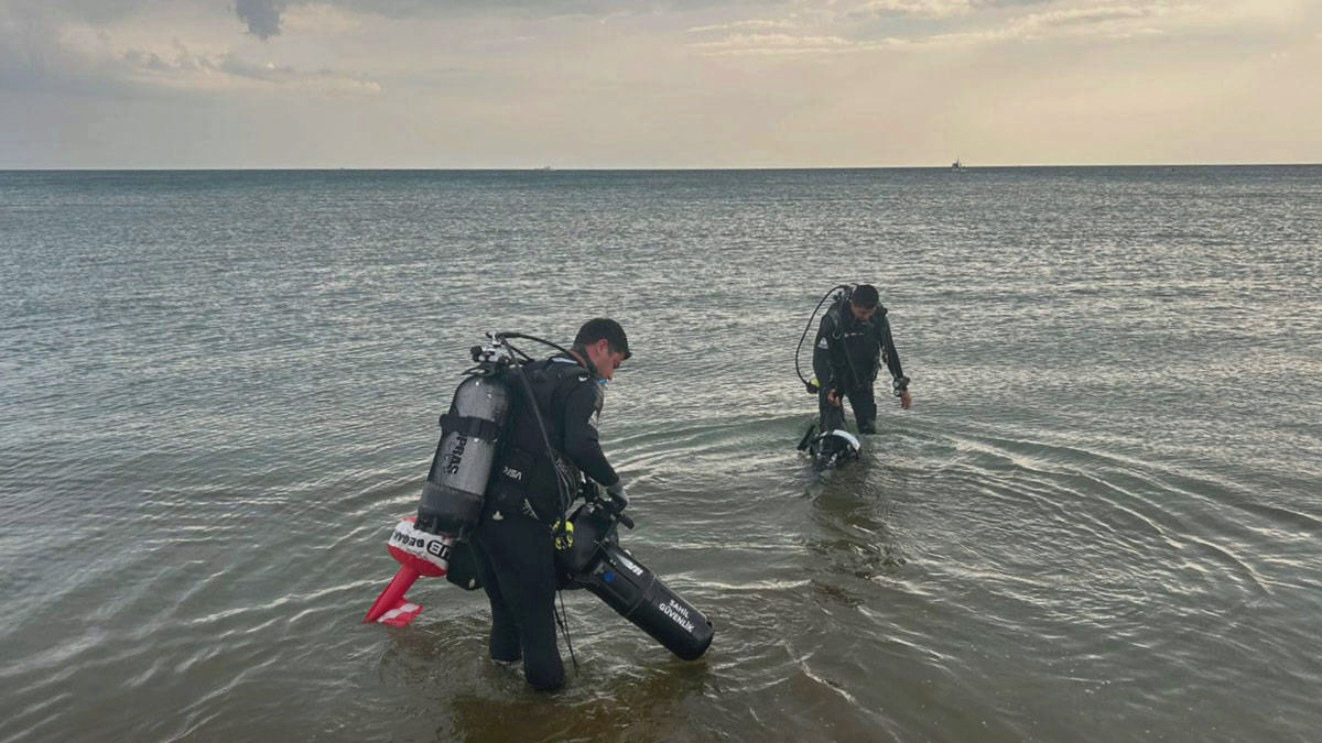 Tekirdağ'da denizde kaybolan kadını arama çalışmaları sürüyor