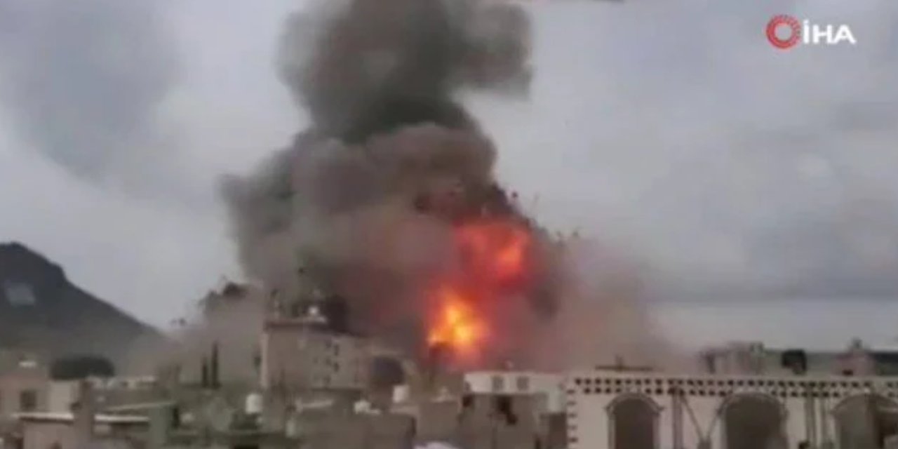 İsrail'den Yemen'in başkenti Sana'ya hava saldırısı