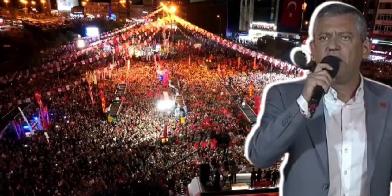 Özgür Özel Kadıköy'de Erdoğan'a seslendi: Gençleri bezdireni affetmeyeceğiz. Getir sandığı, kaçma!