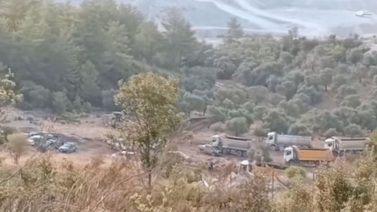 Akbelen'de direnen muhtar ve köylülere gözaltı