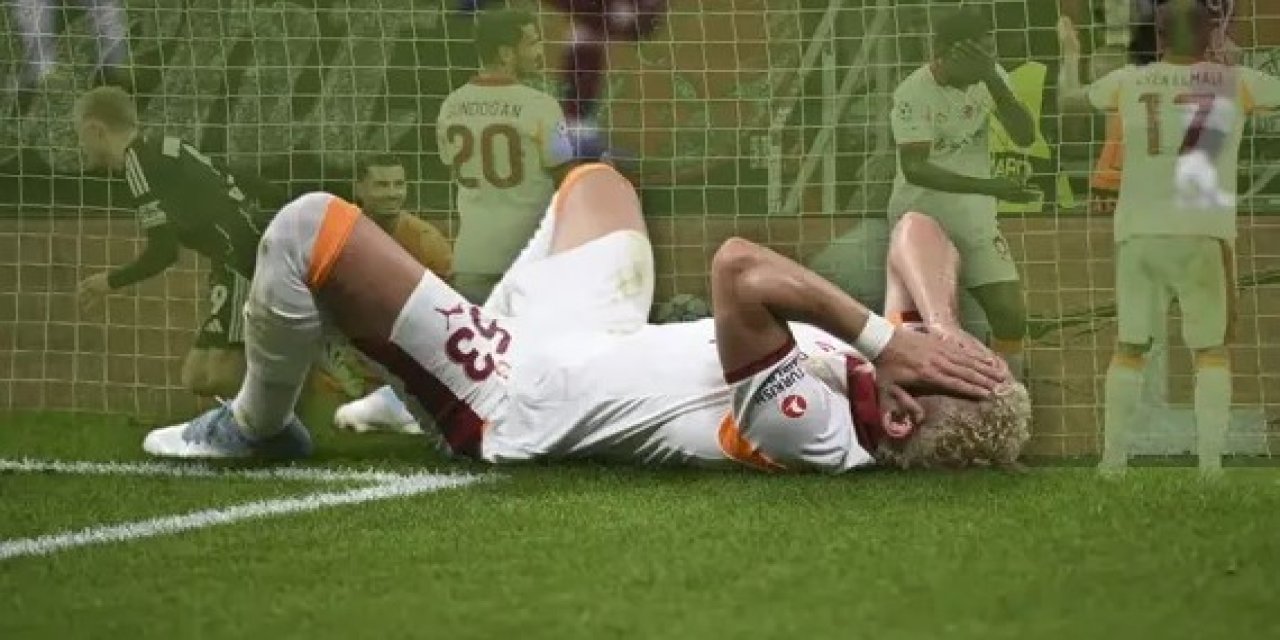 Galatasaray Frankfurt karşısında dağıldı! Yorumculardan Okan Buruk'a eleştiri yağmuru