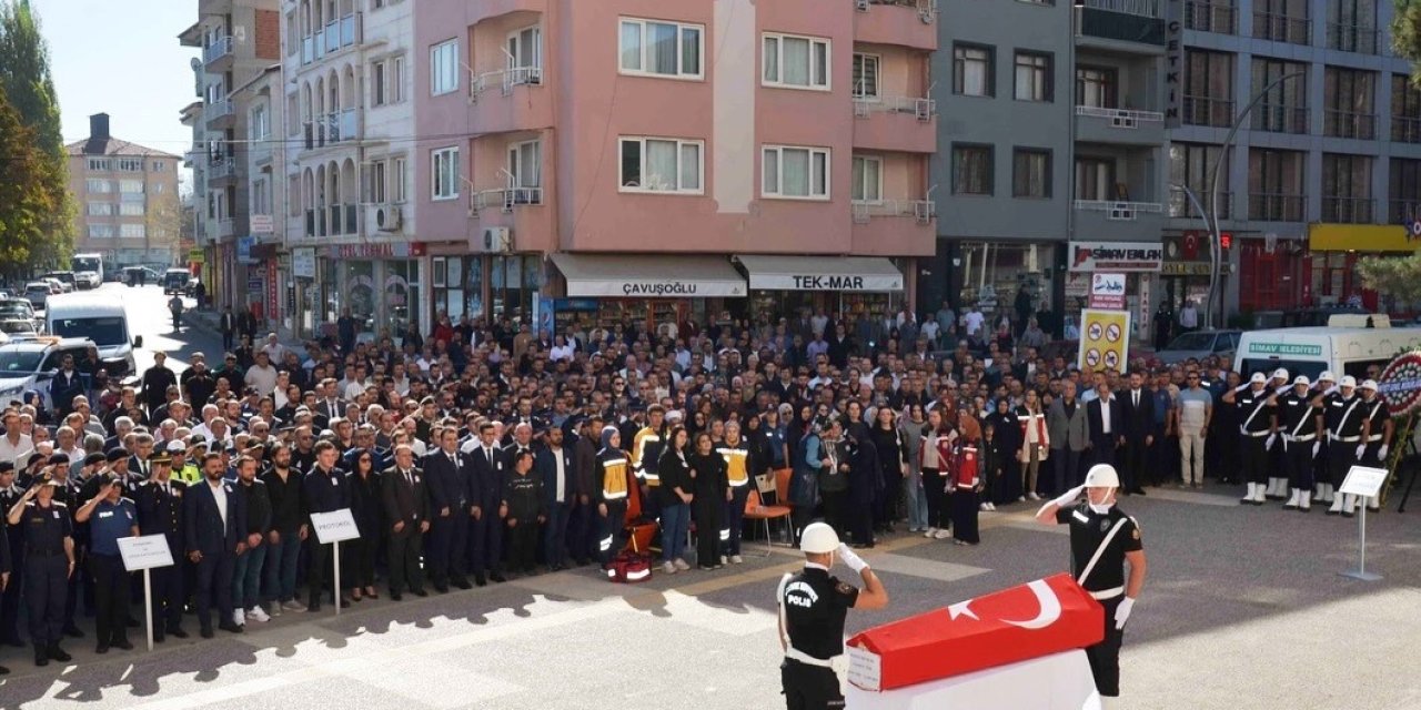 Şehit Polis Samet Ter'e hüzünlü veda