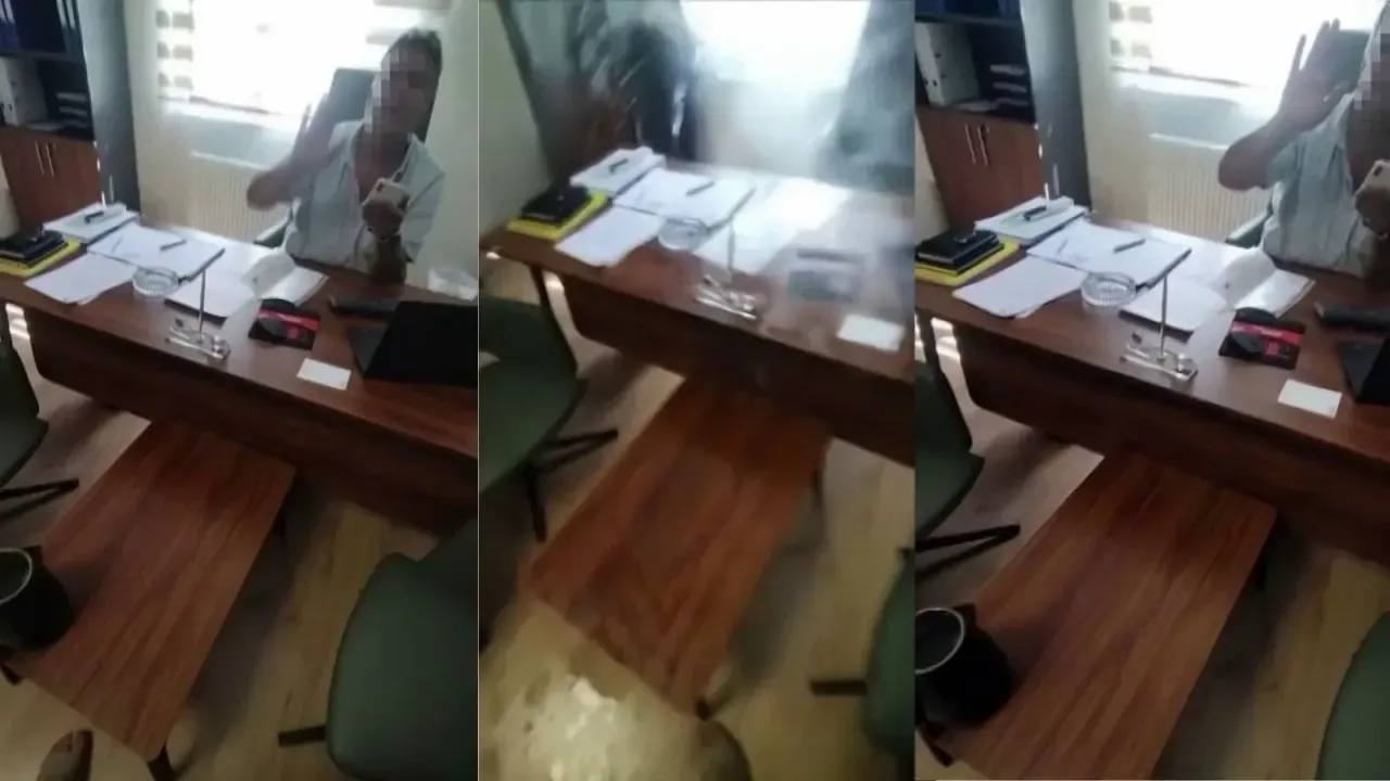 İşten çıkarılan kadın patronunu kaynar su ile yaktı! Görüntüler kan dondurdu