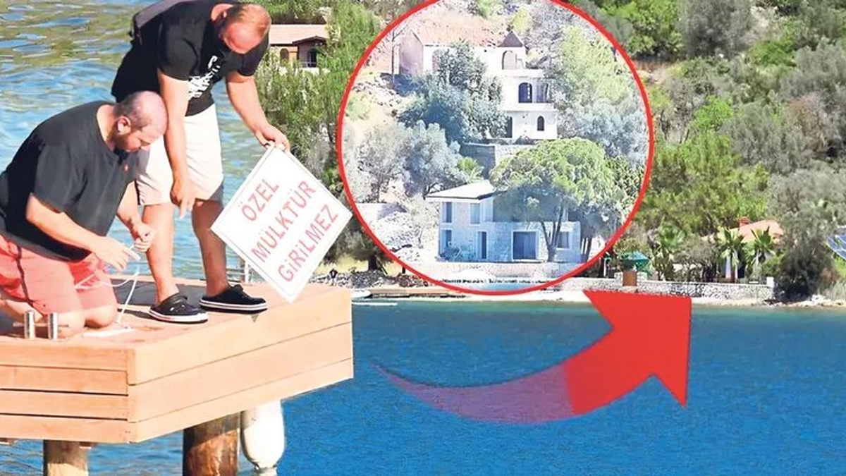 Marmaris Belediyesi, Şahan Gökbakar’ın villasına giremedi