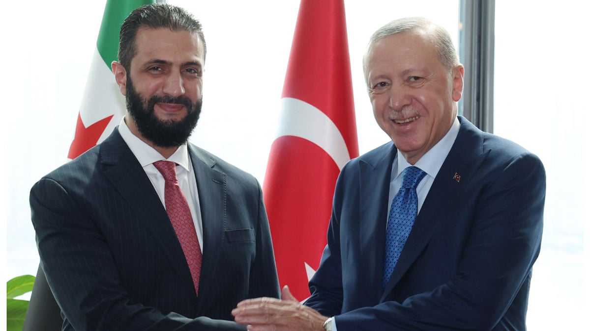 Erdoğan ve Şara New York'ta bir araya geldi