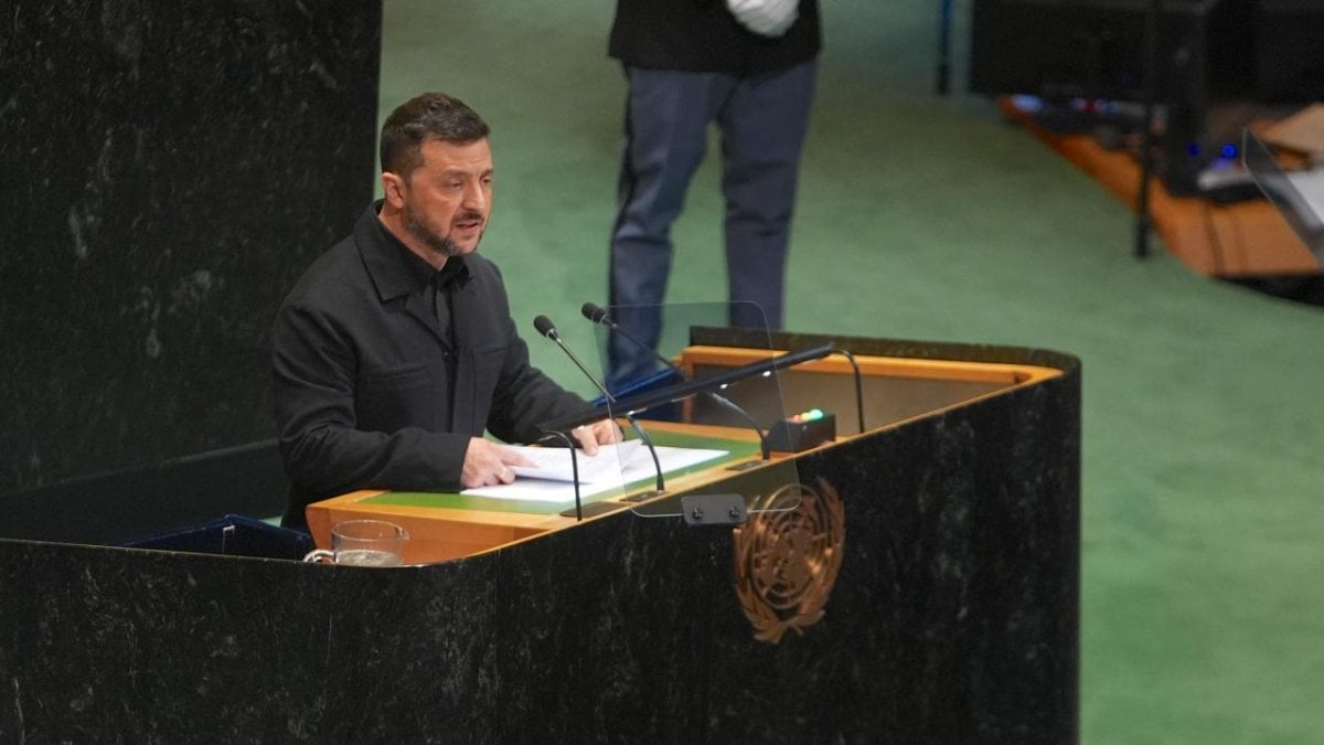 Zelenski BM Genel Kurulu’nda uyardı:Putin savaşı yaymak istiyor