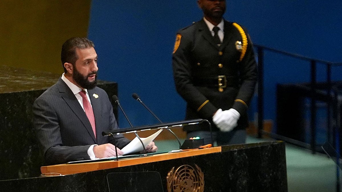 Suriye liderinden BM’de tarihi konuşma: 60 yıllık zulüm sona erdi