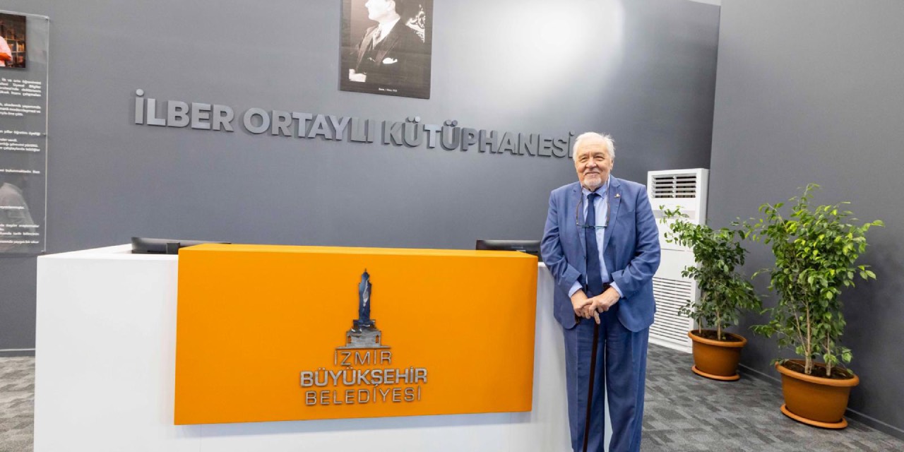 İzmir Büyükşehir Belediyesi’nden Kültürpark’a yeni kütüphane: İlber Ortaylı Kütüphanesi açıldı
