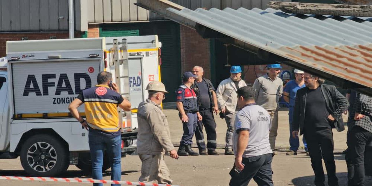 Zonguldak'ta maden ocağında göçük! 1 işçi hayatını kaybetti