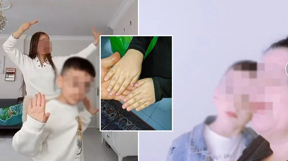 TikTok'ta 6 yaşındaki oğlunu para için dans ettirdi! Bir skandal daha