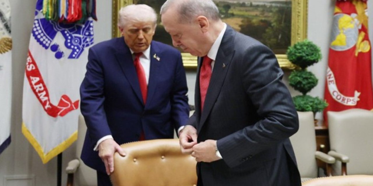 Trump’tan Erdoğan’a sandalye jesti: Daha önce Modi ve Netanyahu’ya da yapmıştı