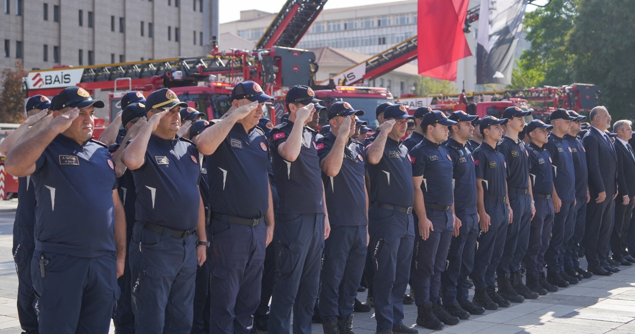 Eskişehir'de itfaiye teşkilatının 311'inci yılı kutlandı