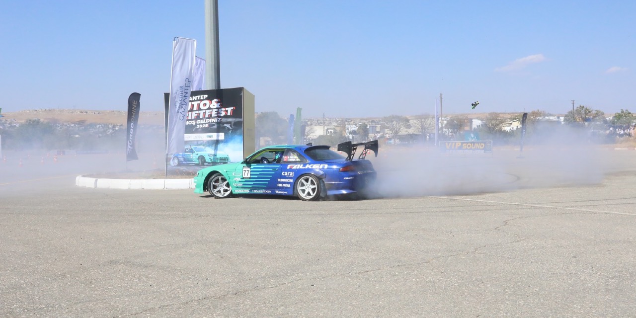 Gaziantep’te Auto ve Drift Fest 2025 düzenlendi