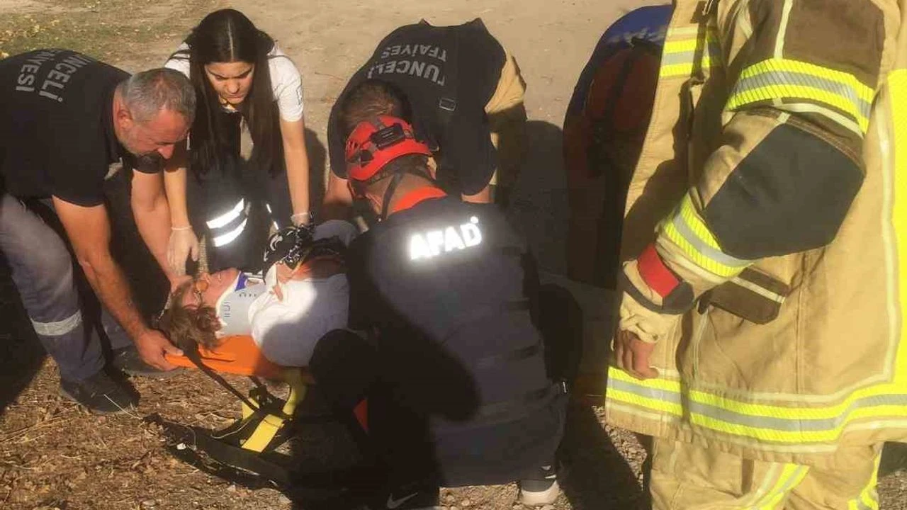 Tunceli’de trafik kazası: 5 yaralı