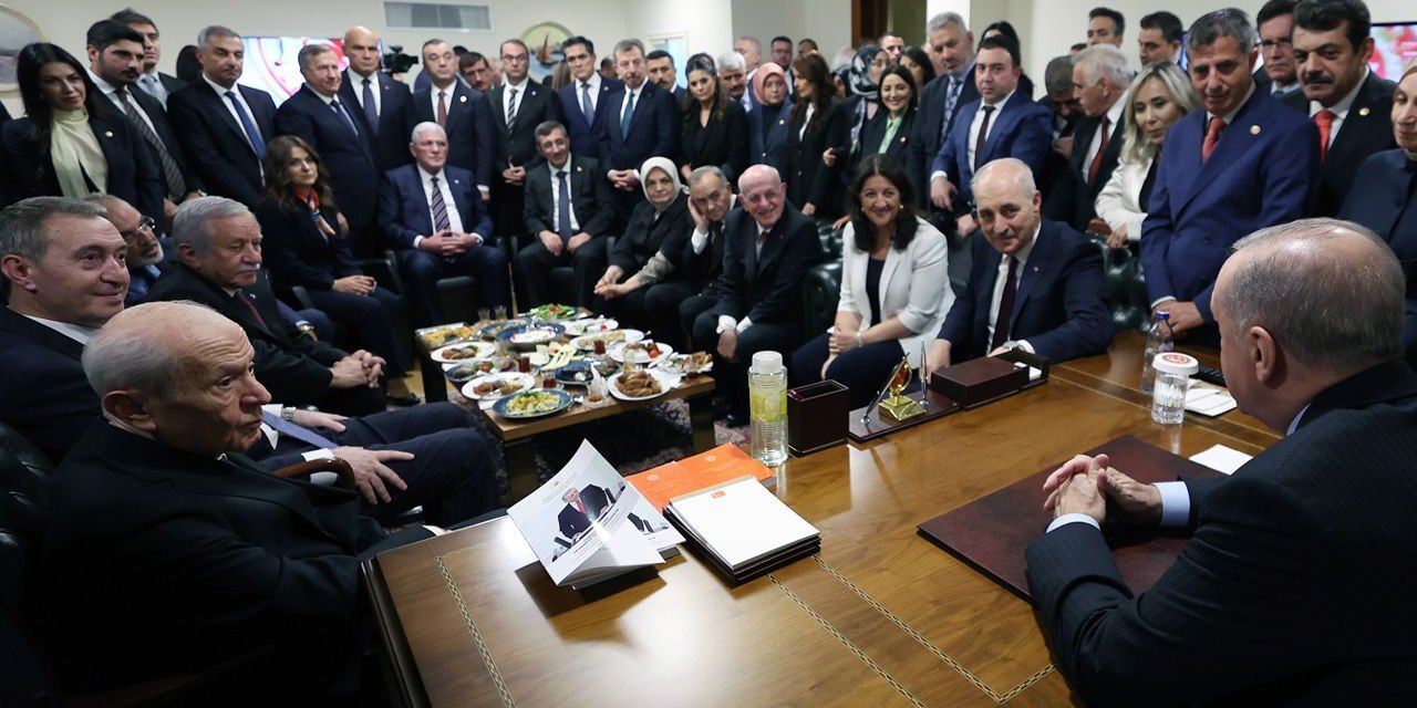 Cumhurbaşkanı Erdoğan'dan parti liderleriyle görüşme sonrası ilk açıklama