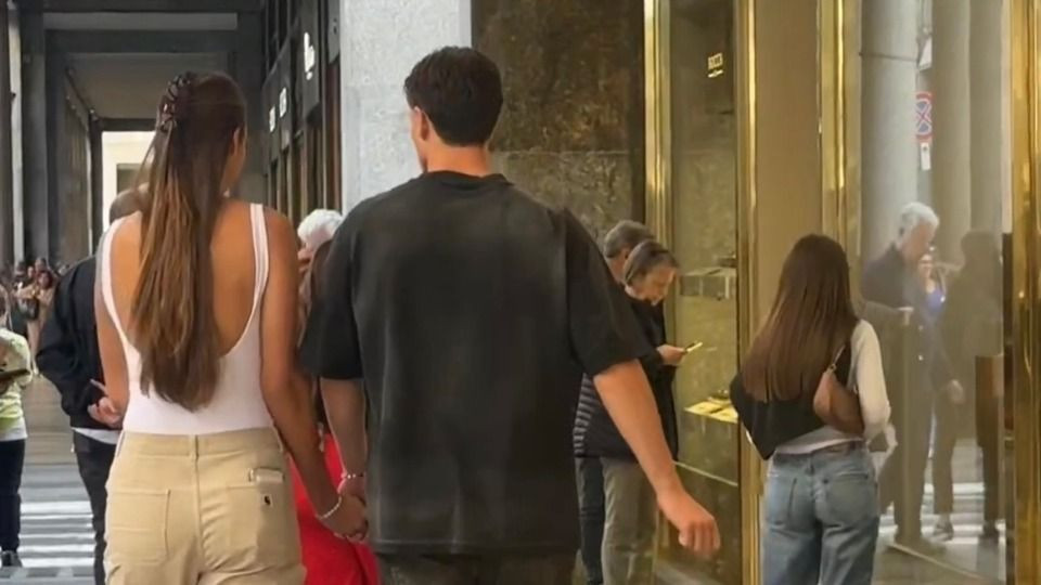 Millî futbolcu Kenan Yıldız aşkı ile ilk kez görüntülendi