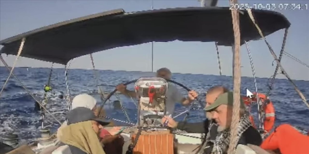 Sumud Filosu’nun son umudu 'Marinette' teknesi de ele geçirildi: Filo tamamen durduruldu