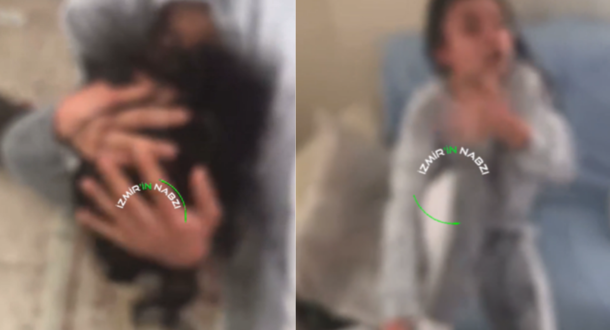 Manisa'da dehşet görüntüler! Kız kardeşini dövüp üzerine kaynar su döktü