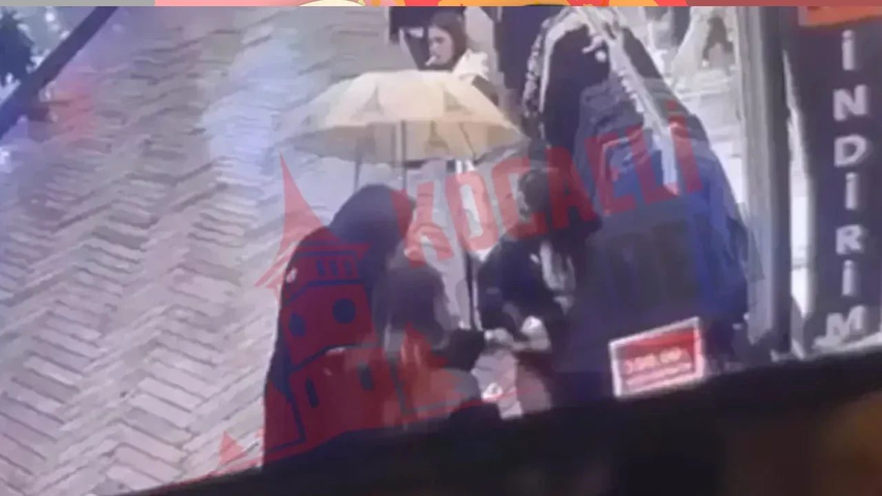 Sokak ortasında genç kadına şok saldırı! Mağazaya sığındı