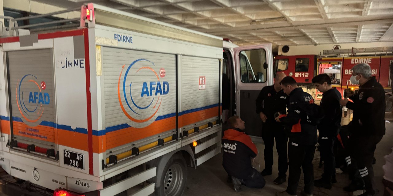 Edirne Devlet Hastanesi'nde yangın çıktı: Hastalar tahliye edildi