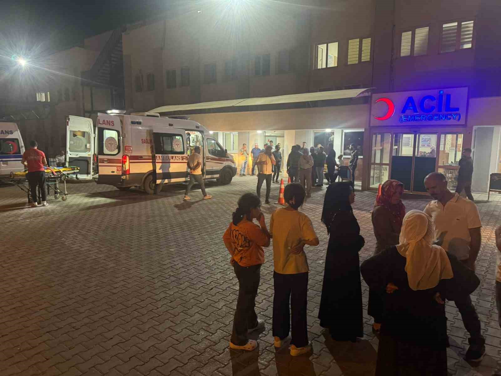 Fıstık işçilerini taşıyan minibüs kaza yaptı: 7 yaralı