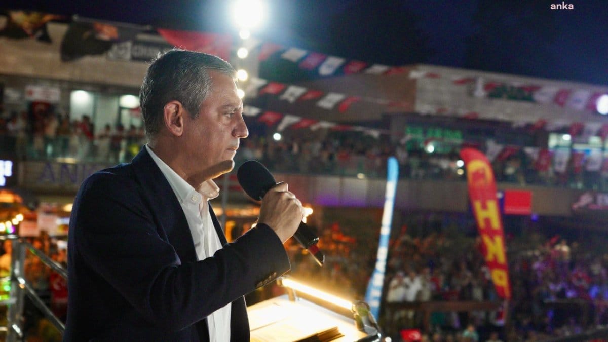 Özgür Özel'den Şişli'de flaş açıklamalar