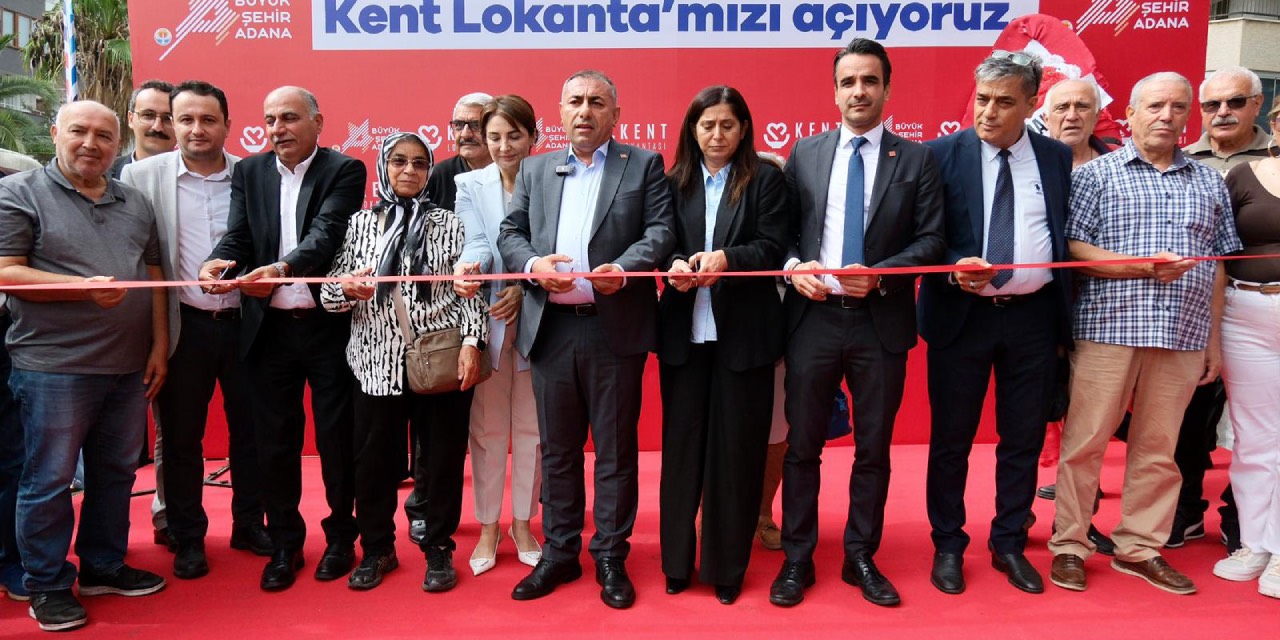 Adana Kent Lokantası Beyazevler’de hizmete açıldı