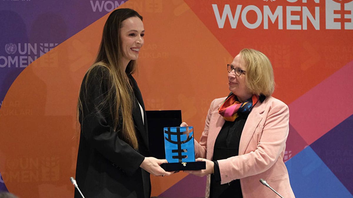 Eda Erdem BM Kadın Birimi’nin yeni İyi Niyet Elçisi oldu
