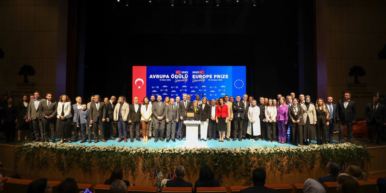 Gaziantep’e Avrupa Konseyi’nden ödül: 2025 Avrupa Ödülü takdim edildi