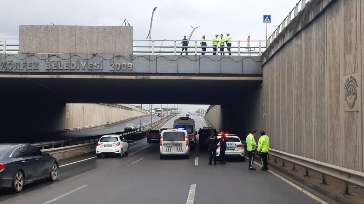 Tartışma sonrası feci iddia: Genç kadın D100'e atıldı