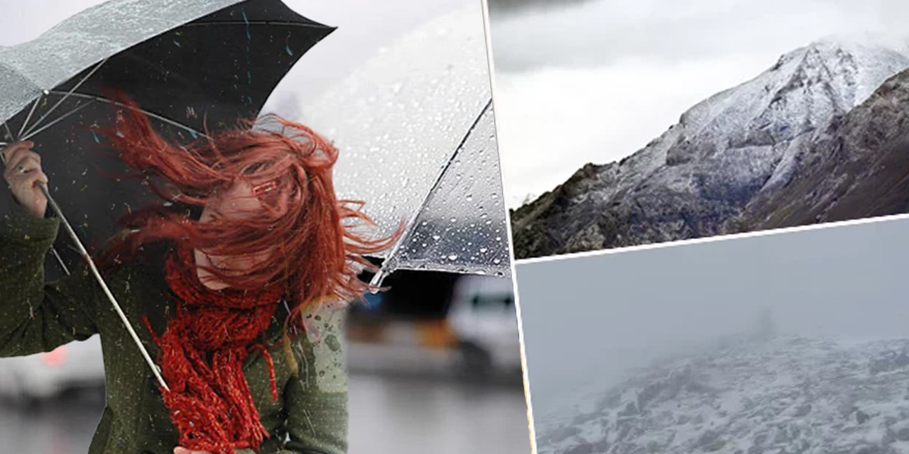 Meteoroloji’den peş peşe uyarılar: Soğuk hava dalgası geliyor! Yağmur, fırtına, kar hepsi bir arada