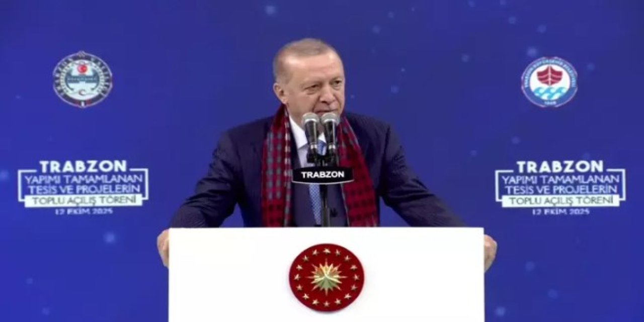 Cumhurbaşkanı Erdoğan’dan zirve öncesi önemli mesajlar: "Deniz üzerine 3. havalimanımızı Trabzon'a inşa edeceğiz"