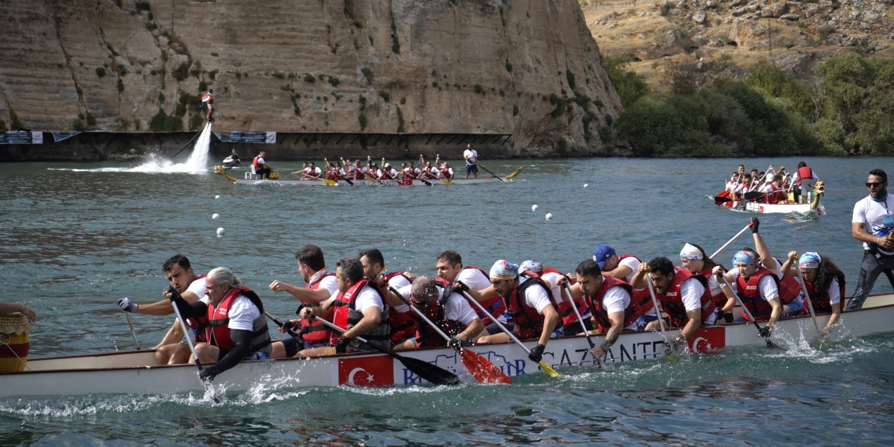 Gaziantep’te su sporları rüzgârı: Rumkale Festivali’nde şampiyonlar belli oldu